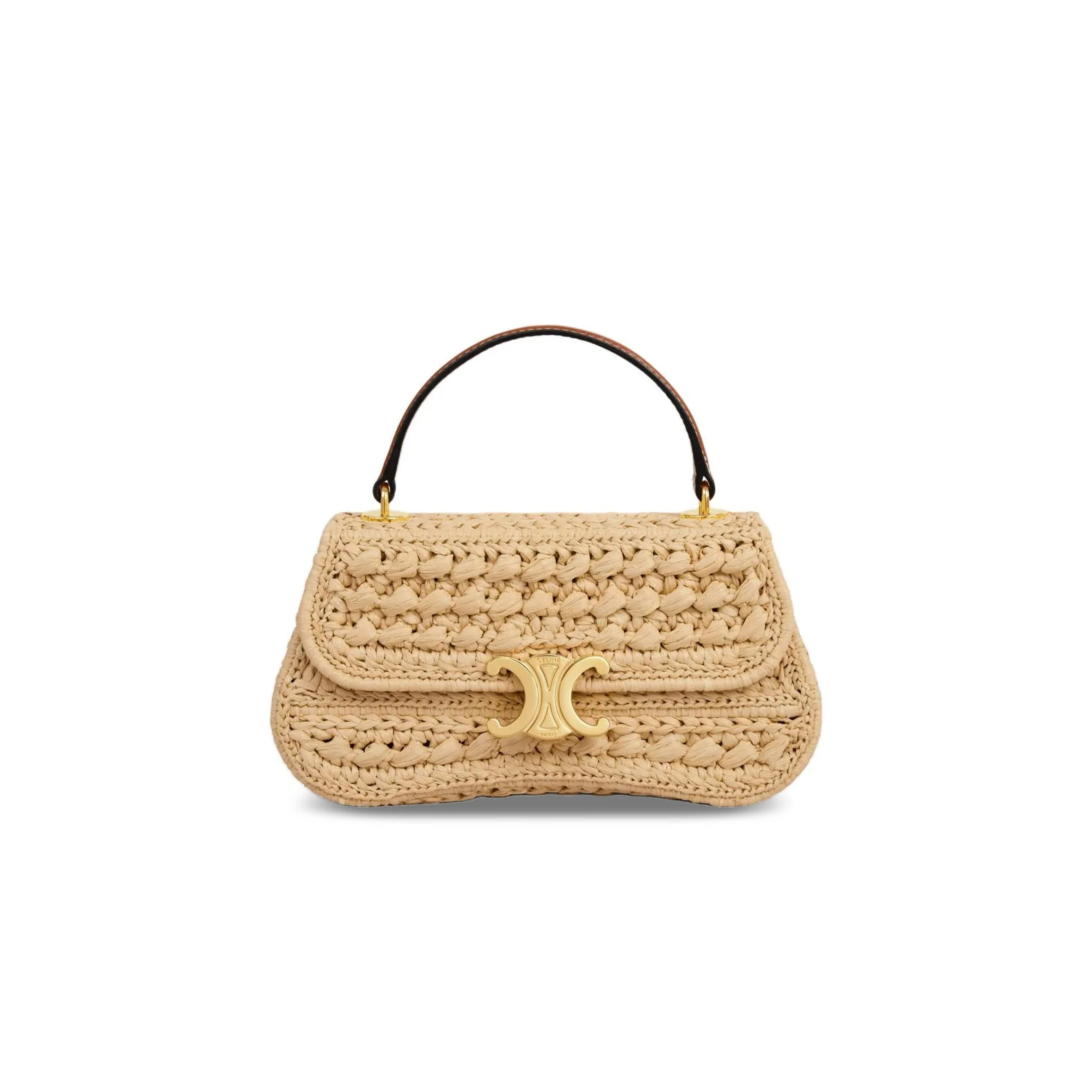 Ce1i*e teen lola in raffia effect 119862etu.02nt (20*11.5*5cm)